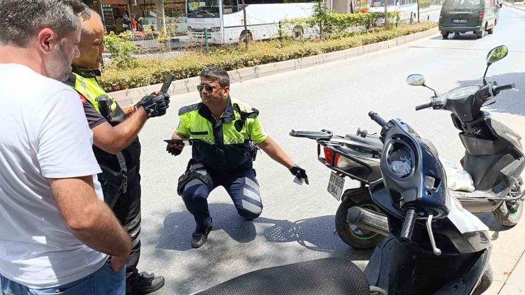 Plakanın kapanması için hazırlanan özel mekanizma ekiplerin dikkatinden kaçmadı