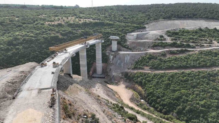 Dilovası Hastane Yolu projesinde ilerleme yüzde 80