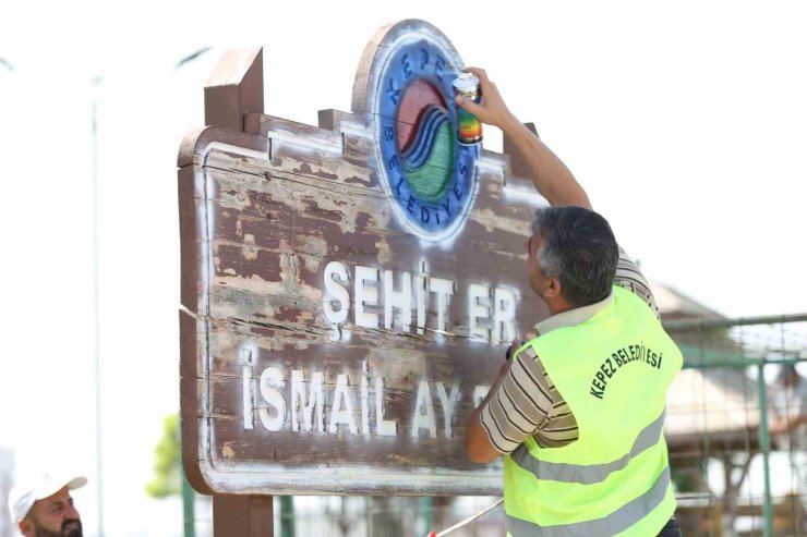 Kepez’in Şehit Er İsmail Ay Parkı yenilendi