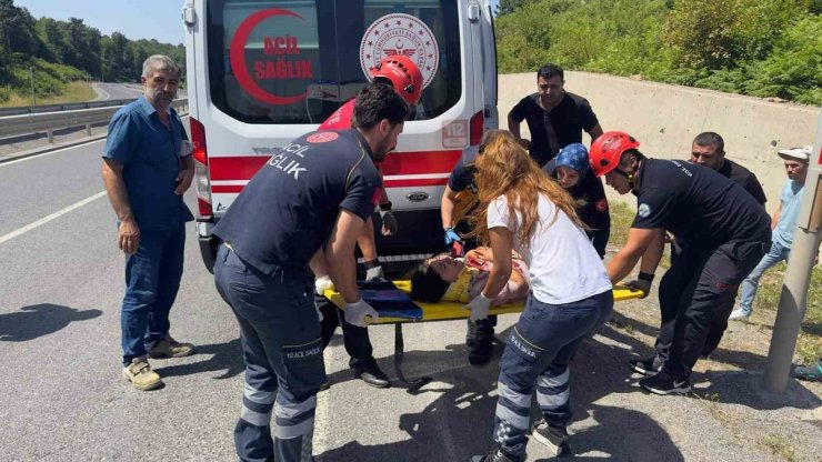 Karadeniz Ereğli’de trafik kazası: 4 yaralı