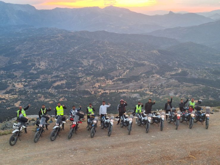 Beyşehir’de geleneksel Köprülü Kanyon Motosiklet Gezisi