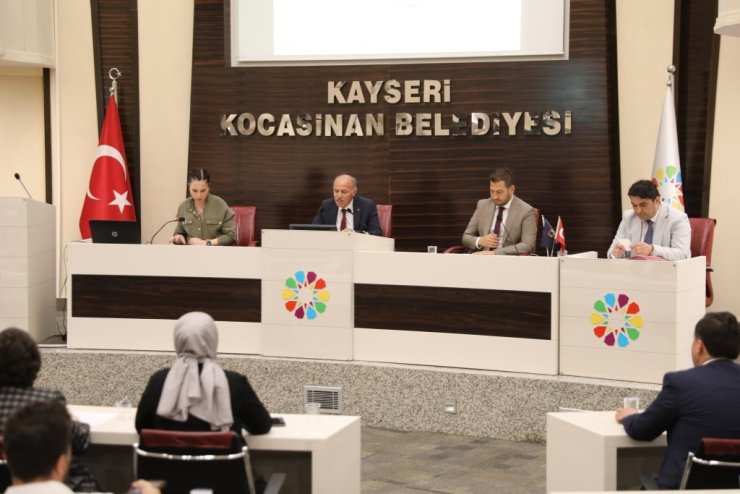 Kocasinan Meclisi Temmuz ayı toplantısını gerçekleştirdi