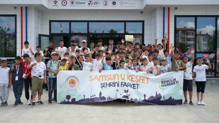 Öğrenciler Samsun’u keşfetti