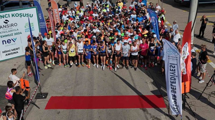 Kazancı’da ’dostluk’ için koştular