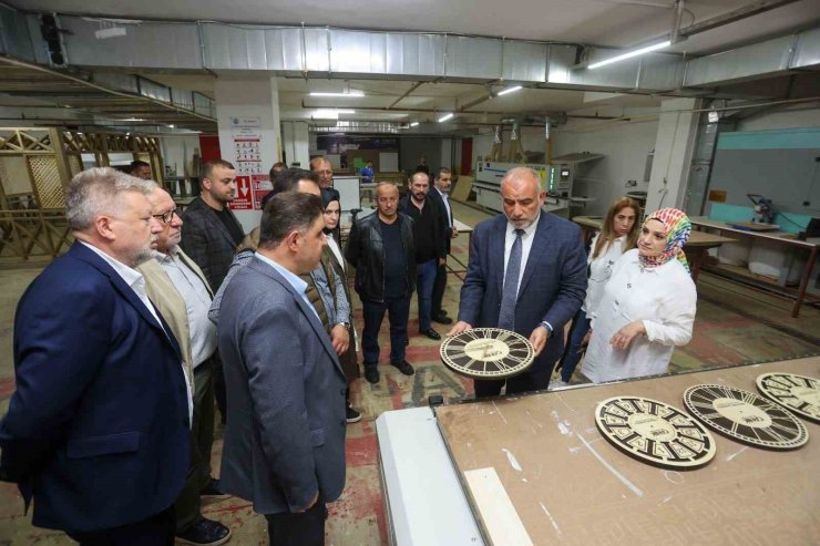 Başkan Sandıkçı: “CAMEK ile mesleki istihdama katkı sağlıyoruz”