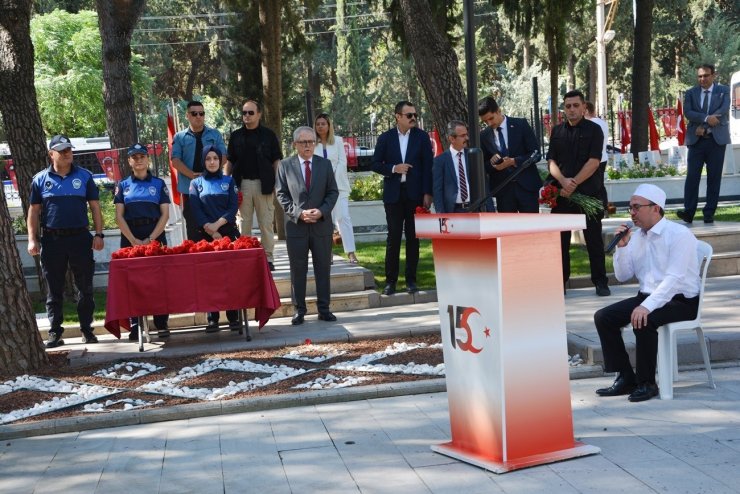 Manisa’da 15 Temmuz şehitleri unutulmadı