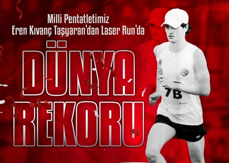 Milli Pentatlet Eren Kıvanç Taşyaran’dan laser runda dünya rekoru