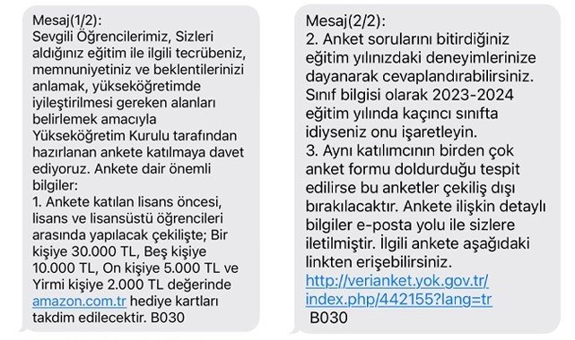 Öğrencilerini memnun edemeyen Pamukkale Üniversitesinden tepki çeken anket