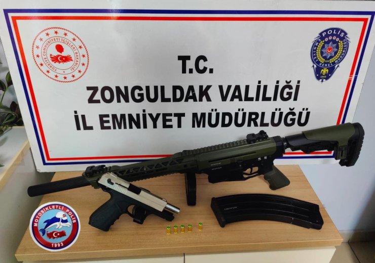 Zonguldak’ta andarma ve polisin denetimleri sürüyor