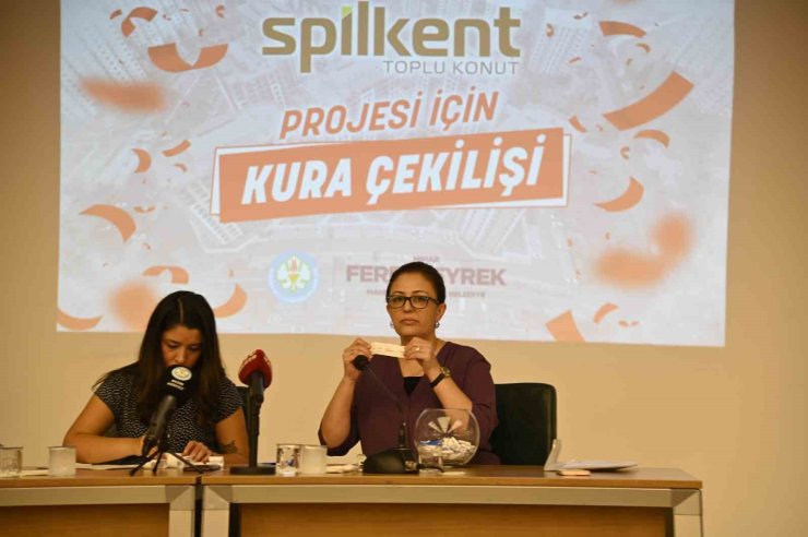 Manisa’da Spilkent Toplu Konut Projesi kuraları çekildi