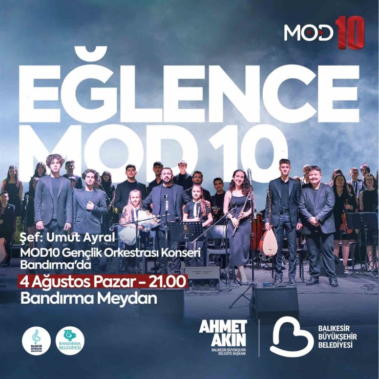 MOD10 gençlik konserleri başlıyor