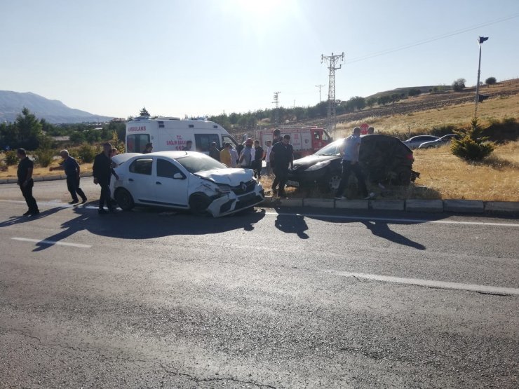 Elazığ’da trafik kazası: 1 yaralı