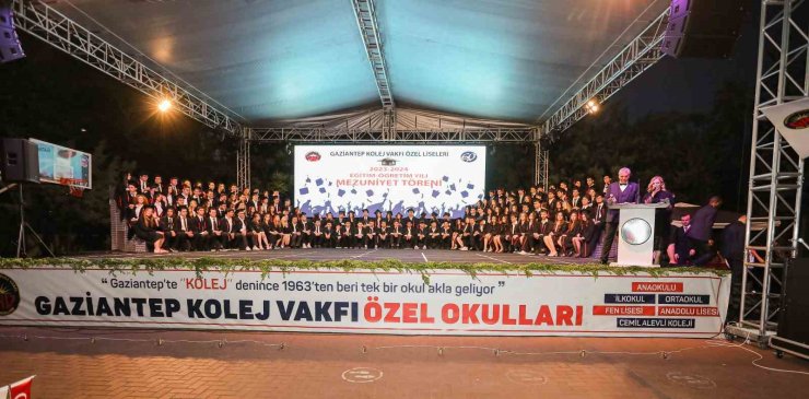 Gaziantep Kolej Vakfı öğrencileri üniversiteli oldu