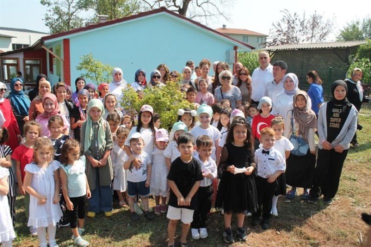 Çocuklara organik ve iyi tarım uygulamaları öğretildi