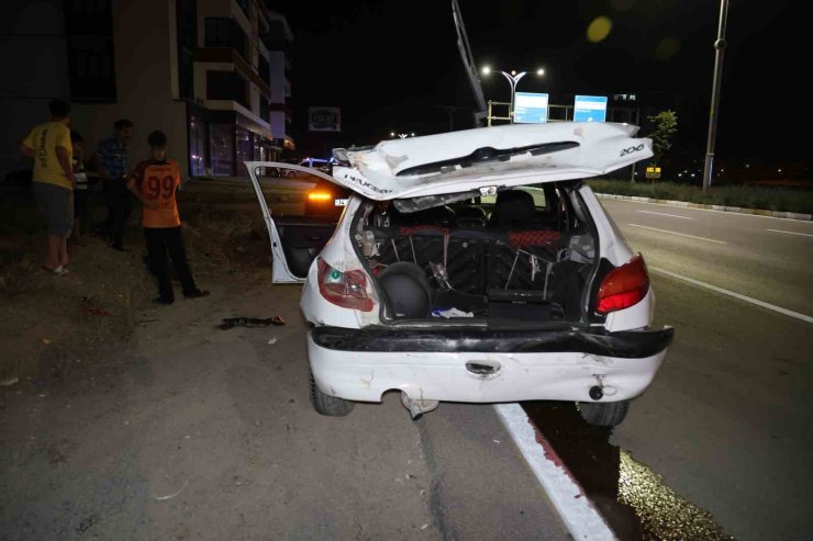 Elazığ’da iki otomobil çarpıştı: 1 yaralı