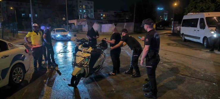 İskenderun emniyetinden huzur uygulaması