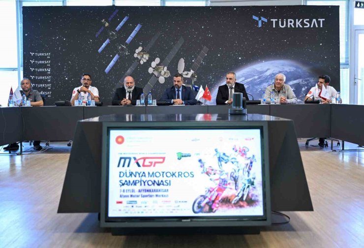 Türksat’tan, Dünya Motokros Şampiyonası’na iletişim desteği