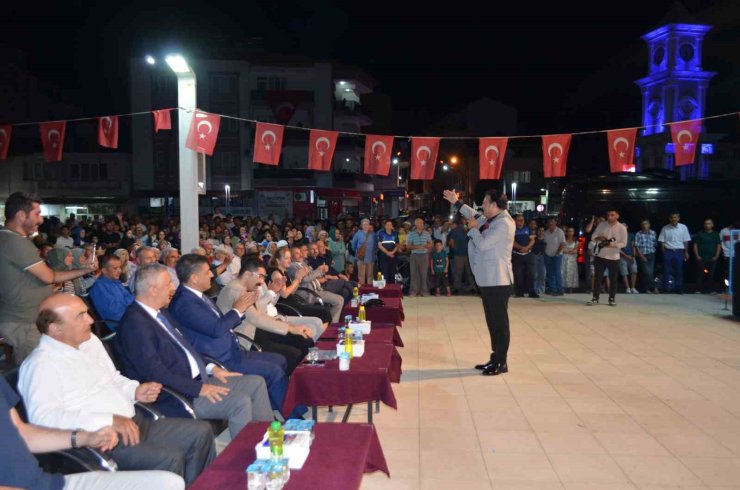 Halk müziği sanatçısı Ali Çakar’dan Selendi’de konser