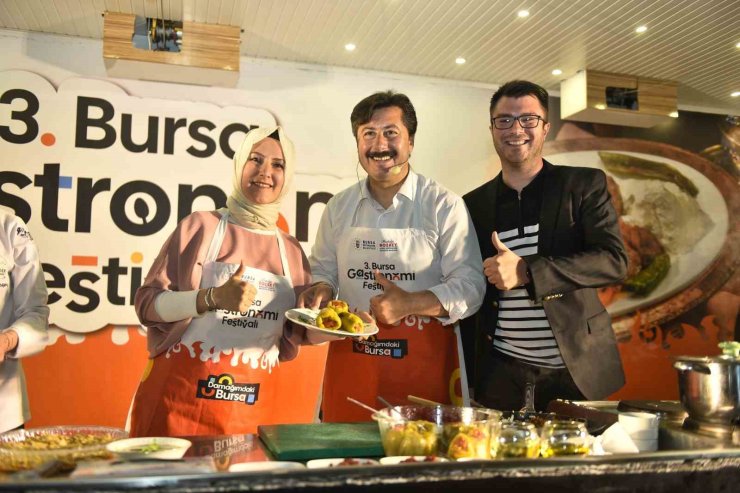 Gastronomi tırı Yenişehir’deydi...