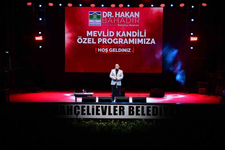 Bahçelievler’de Mevlid Kandili Özel Programı düzenlendi