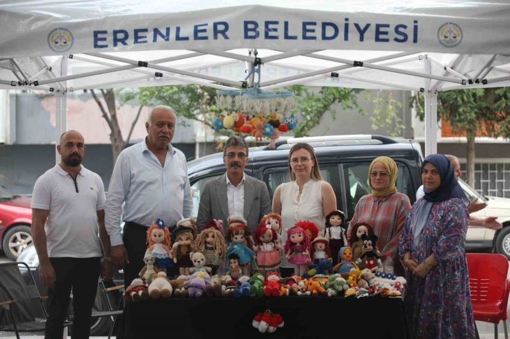 Erenler’de "Hanımeli ve 2. El Pazarı" ilk kez kuruldu