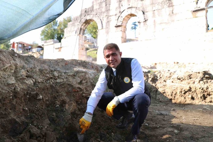 Konuralp antik kentinde kazı çalışmaları devam ediyor