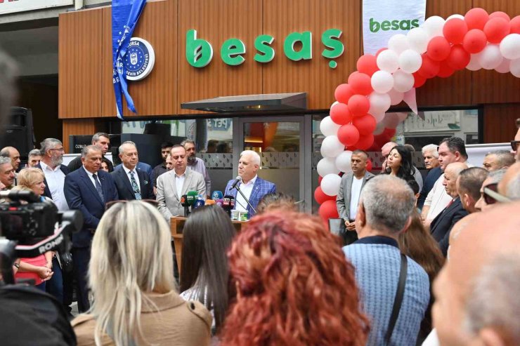 Besaş’ın ilksatış mağazası Gemlik’te açıldı