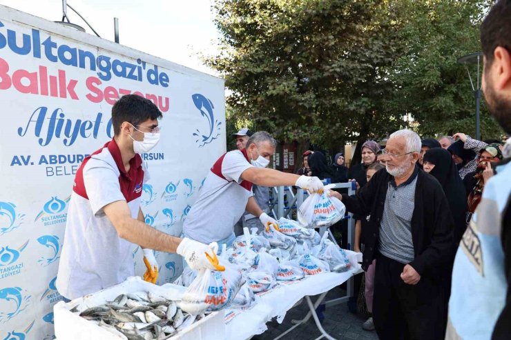 Sultangazi’de balık sezonunun bereketi yaşanıyor