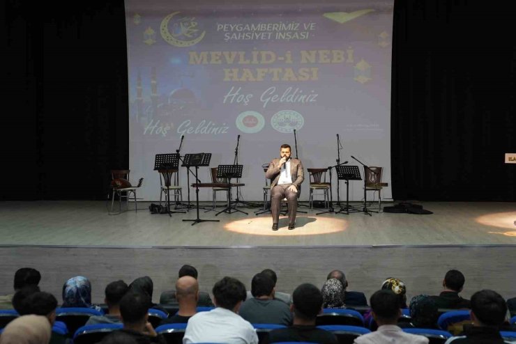 Elazığ’da Mevlid-i Nebi Haftası programı düzenlendi