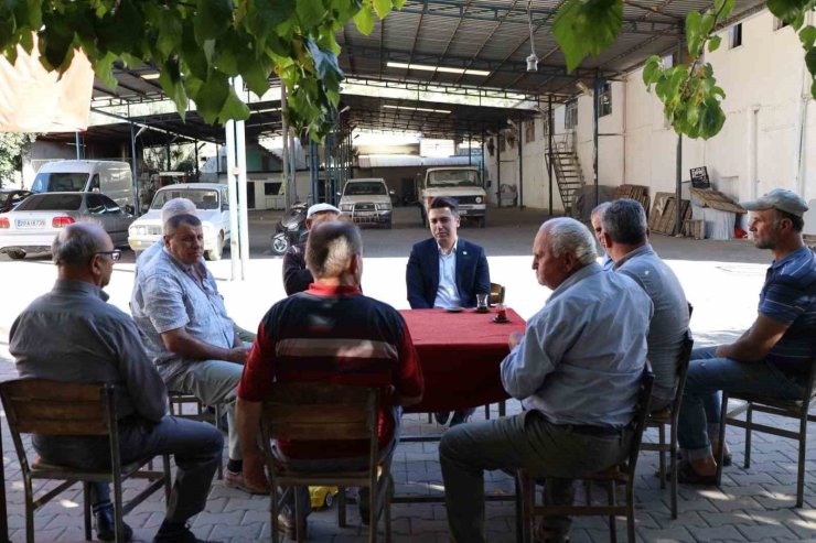 Karacasu Kaymakamı Gündoğdu, Ataeymir Mahallesi’nde vatandaşlarla buluştu