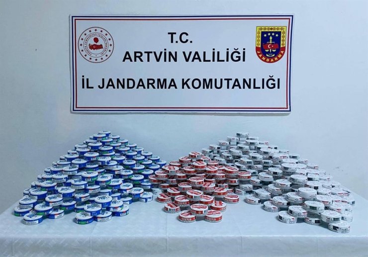 Artvin’de kaçak sigara ve içki operasyonu