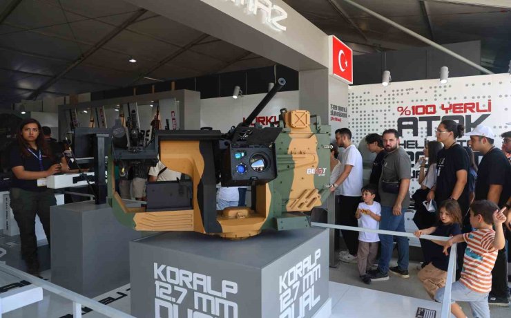 Sınırlarımızı koruyan yapay zeka destekli Uzaktan Komutalı Silah Sistemleri TEKNOFEST’te