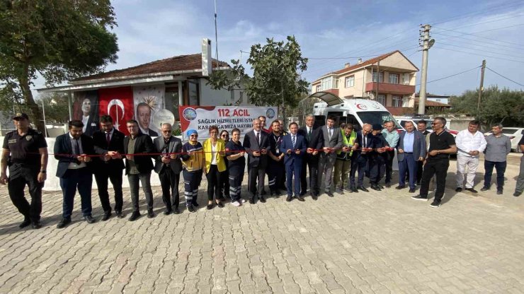 Karabiga 112 Acil Sağlık Hizmetleri İstasyonu hizmete başladı