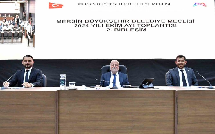 Mersin Büyükşehir Belediyesi’nin 2025-2029 Dönemi Stratejik Planı kabul edildi