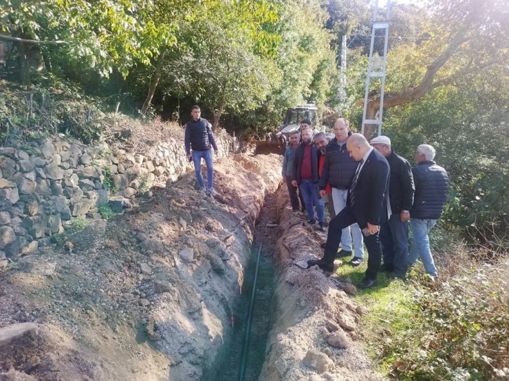 Kaymakam Dr. Nebioğlu köylerde incelemelerde bulundu