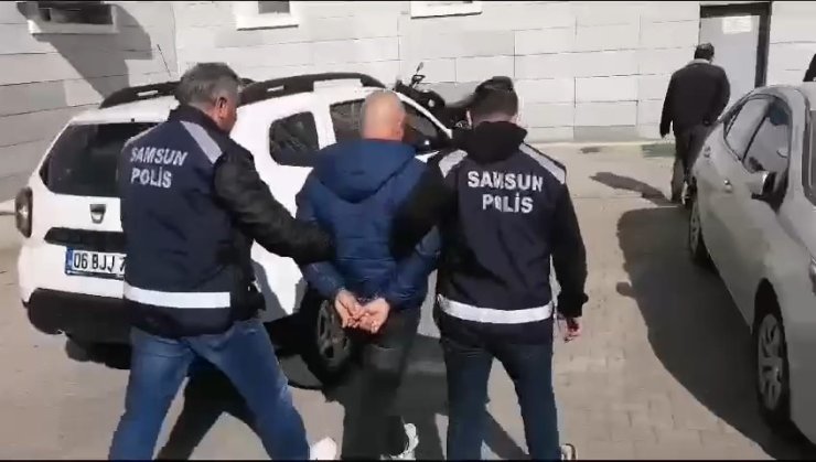 Samsun’da 23,5 yıl hapis cezası ile aranan firari yakalandı