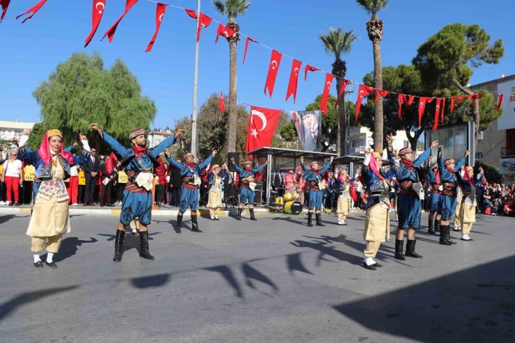 Söke’de coşkulu cumhuriyet kutlaması