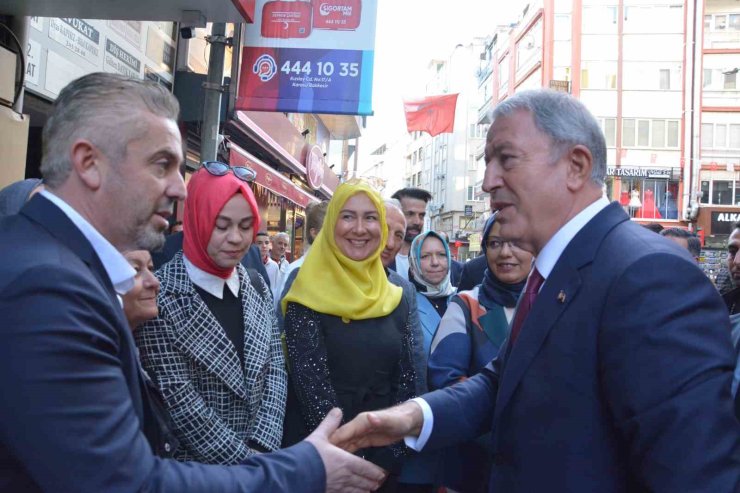 Hulusi Akar: "Tek mücadelemiz teröristlerle, amacımız sadece terörü ortadan kaldırmak"