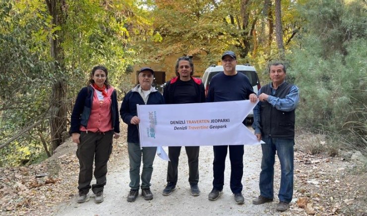 Denizli Traverten Jeoparkı Çalışma Grubu, Gökpınar Vadisini inceledi