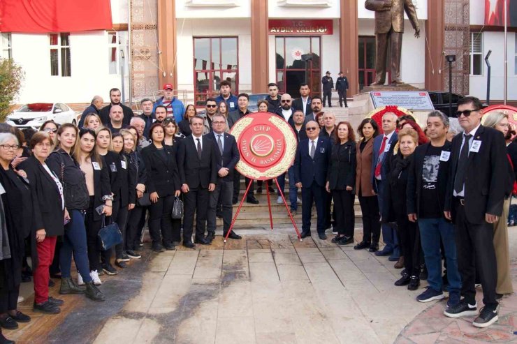 Başkan Yetişkin, Atatürk’ü Anma törenlerine katıldı