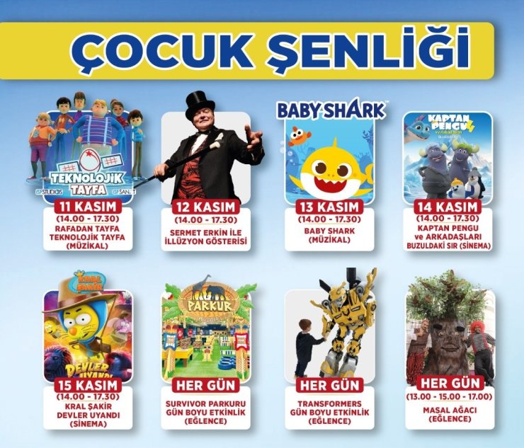 Tahmazoğlu’ndan çocuk şenliğine davet