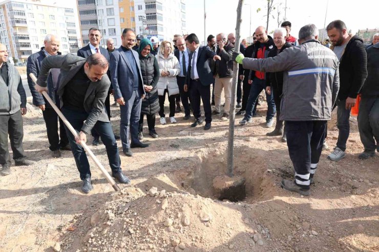 Bünyan’da fidan dikim etkinliği düzenlendi