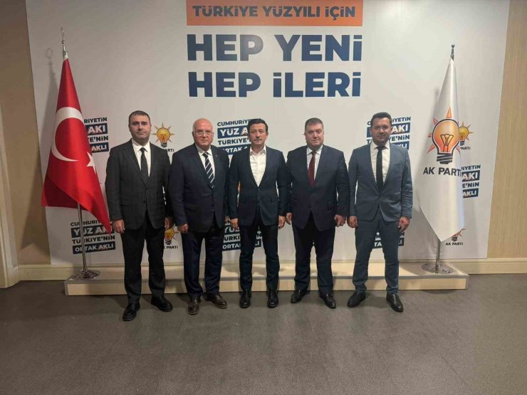 Başkan Erkan Özkan ayağının tozuyla Ankara’da