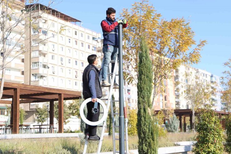 Yenişehir Millet Bahçesi’nde kapsamlı bakım çalışması başlatıldı