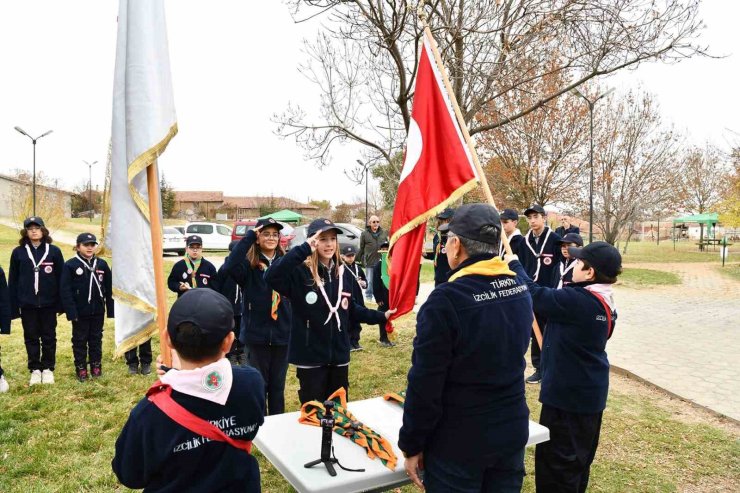 Tepebaşı İklim İzcileri kamp heyecanı yaşadı