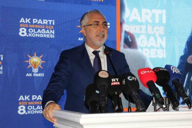 Çalışma ve Sosyal Güvenlik Bakanı Prof. Dr. Işıkhan: "Hala, ’Biz kirleteceğiz, siz temizleyeceksiniz’ diyen sözde halk partilerinin aymazlığına bir çare bulamadık"