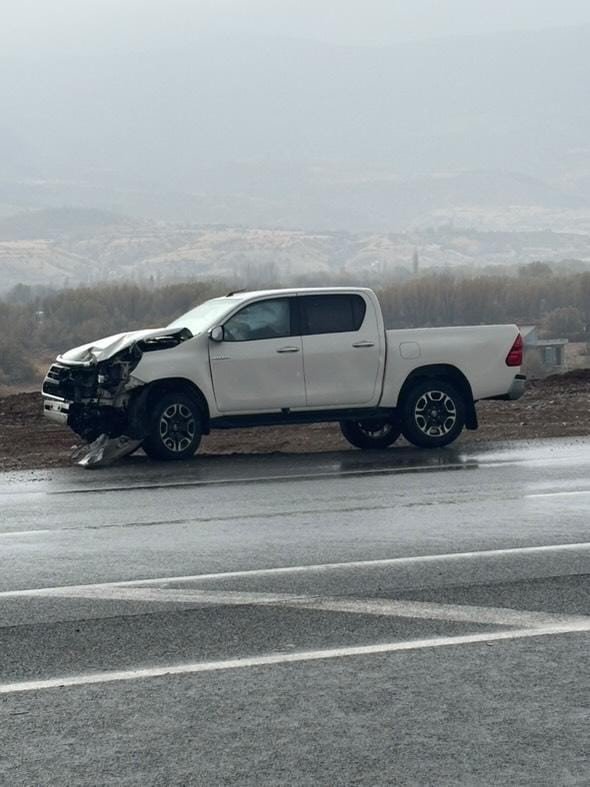 Elazığ’da trafik kazası: 1 yaralı