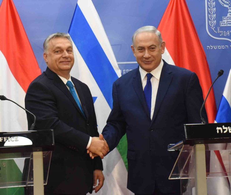 Macaristan Başbakanı Orban’dan Netanyahu’ya destek