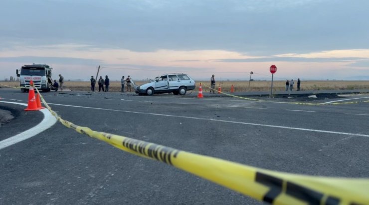 Şanlıurfa’da trafik kazası: 1 ölü, 3 yaralı