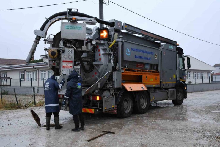 BASKİ,yağışa karşı teyakkuzda